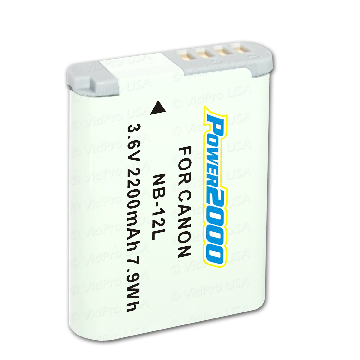 Power2000 NB-12L Lithium Rechargeable Battery for Canon